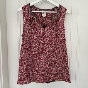 One September Floral Blouse